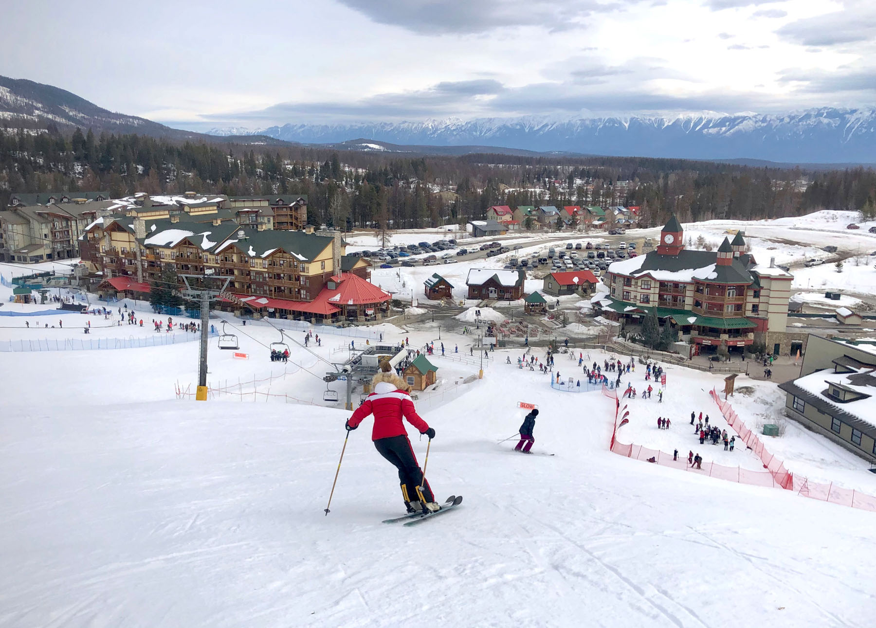 Kimberley Ski Resort in BC Canada for family skiing Canadian